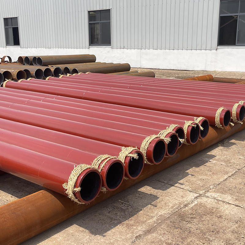 Sintered ceramic lined composite steel pipe Sintered ceramic lined composite steel pipe