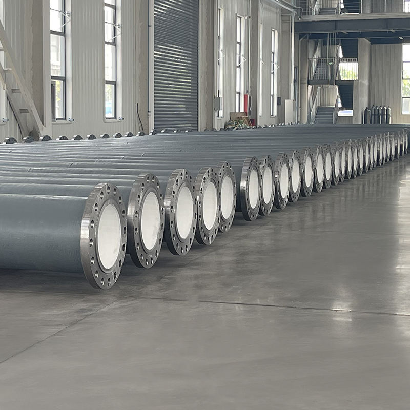 Malagkit na ceramic wear-resistant pipe Malagkit na ceramic wear-resistant pipe